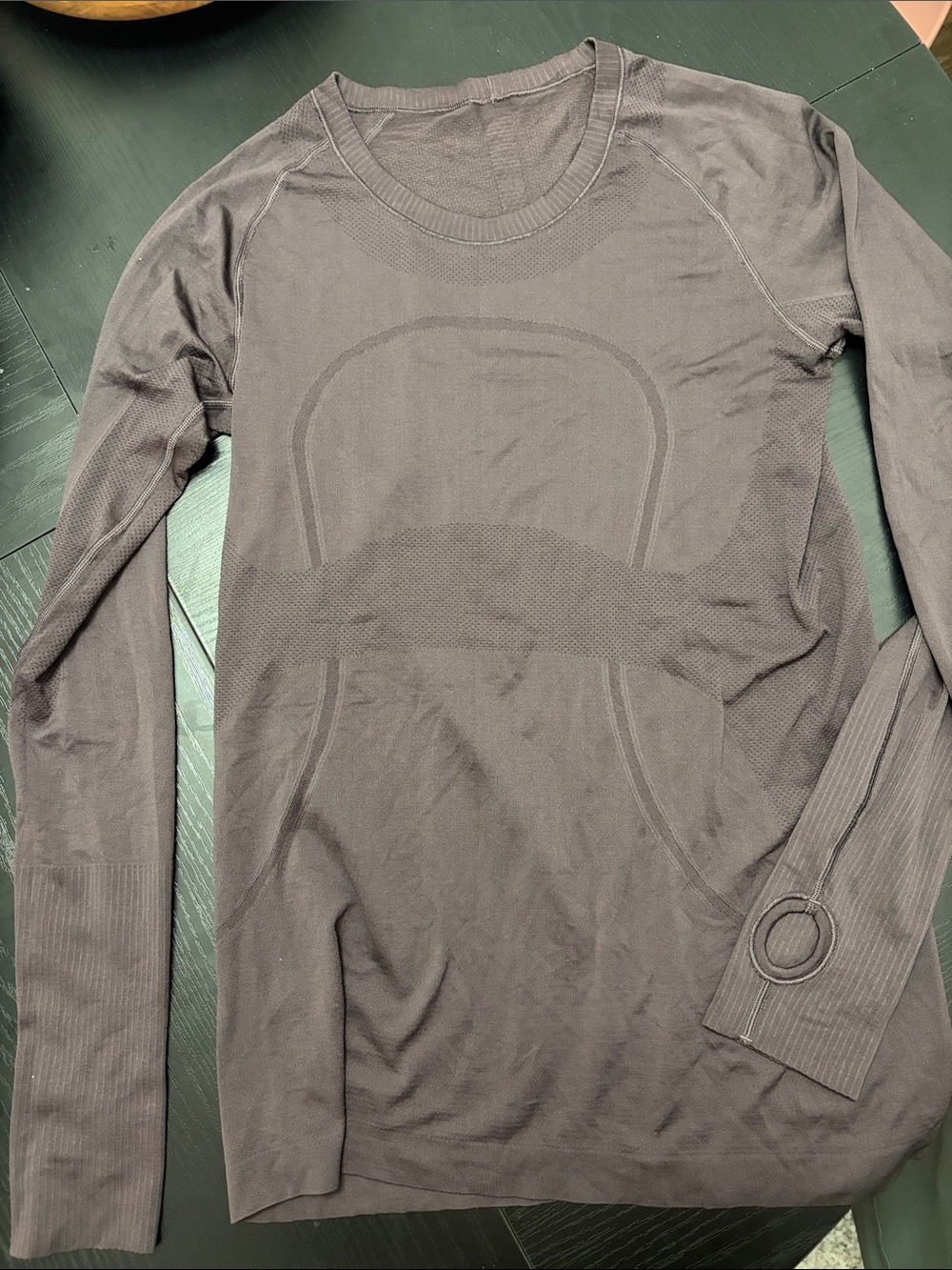 lululemon athletica Seamless Long Sleeve Crew — purple